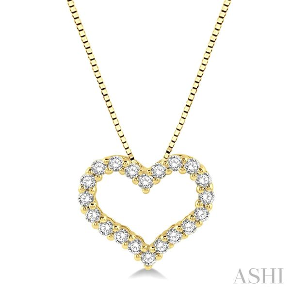Diamond Heart Necklace Maharaja's Fine Jewelry & Gift Panama City, FL