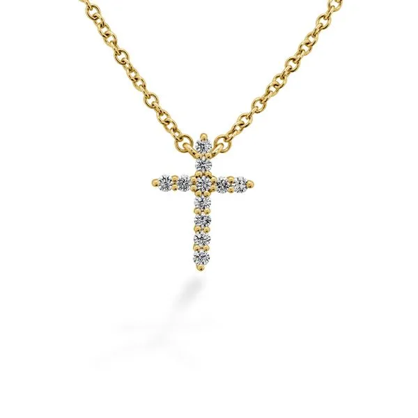 Hearts On Fire Diamond Cross Pendant Maharaja's Fine Jewelry & Gift Panama City, FL
