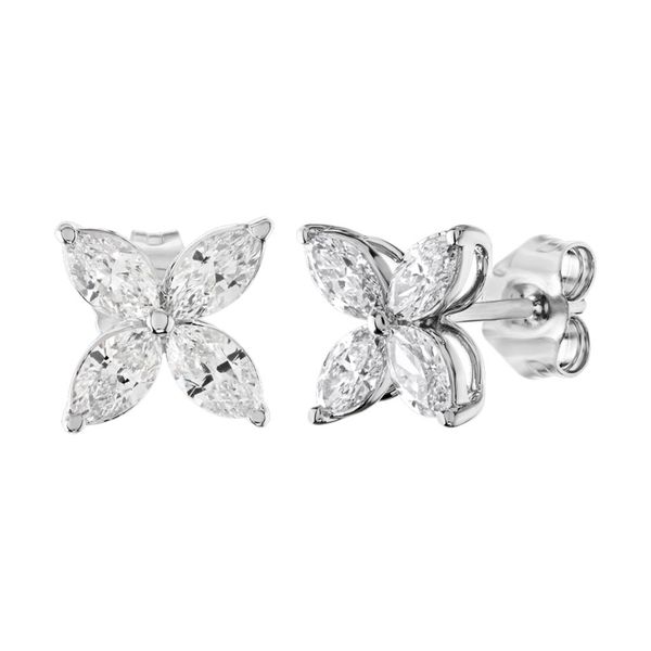 Diamond Stud Earrings Maharaja's Fine Jewelry & Gift Panama City, FL