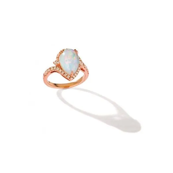 Le Vian® Ring featuring 2 1/5 cts. Neopolitan Opal™, 1/2 cts. Nude Diamonds™ set in 14K Strawberry Gold® Maharaja's Fine Jewelry & Gift Panama City, FL