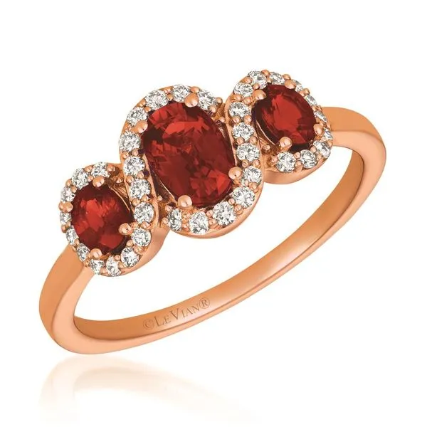 Le Vian® Ring featuring Passion Ruby™ Vanilla Diamonds® set in 14K Strawberry Gold® Maharaja's Fine Jewelry & Gift Panama City, FL