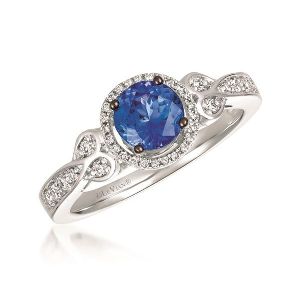 Le Vian® Ring featuring Blueberry Tanzanite® Vanilla Diamonds® set in 14K Vanilla Gold® Maharaja's Fine Jewelry & Gift Panama City, FL