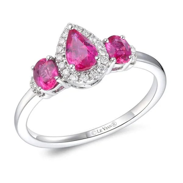 Le Vian® Ring featuring Passion Ruby™ Vanilla Diamonds® set in 14K Vanilla Gold® Maharaja's Fine Jewelry & Gift Panama City, FL