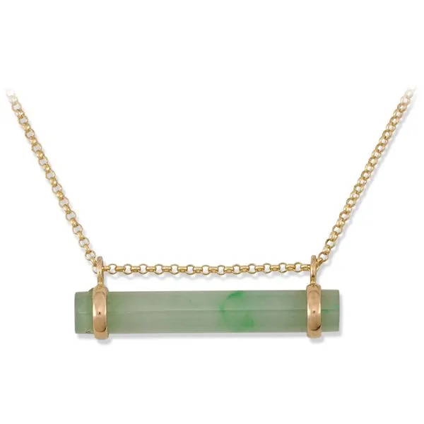 Green Jade Bar Necklace Maharaja's Fine Jewelry & Gift Panama City, FL
