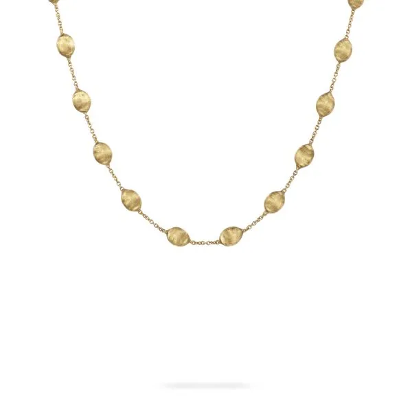 Marco Bicego® Siviglia Collection 18K Yellow Gold Medium Bead Short Necklace Maharaja's Fine Jewelry & Gift Panama City, FL