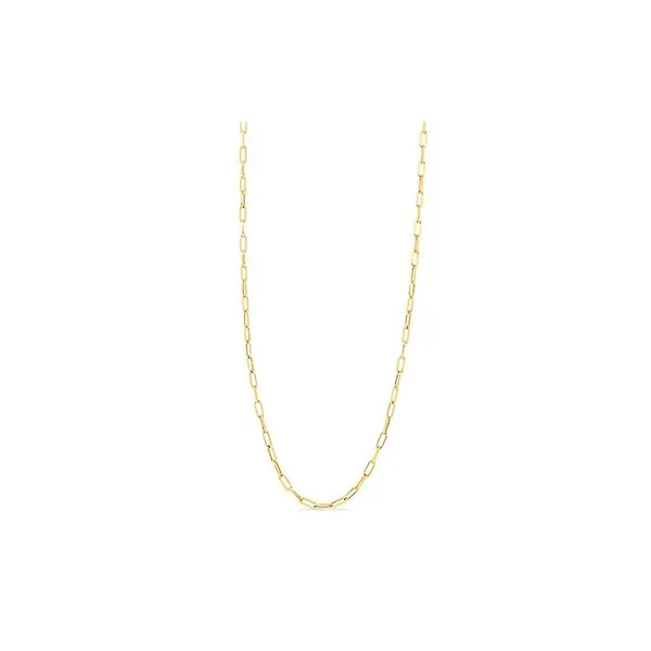 Roberto Coin Paperclip Chain 19