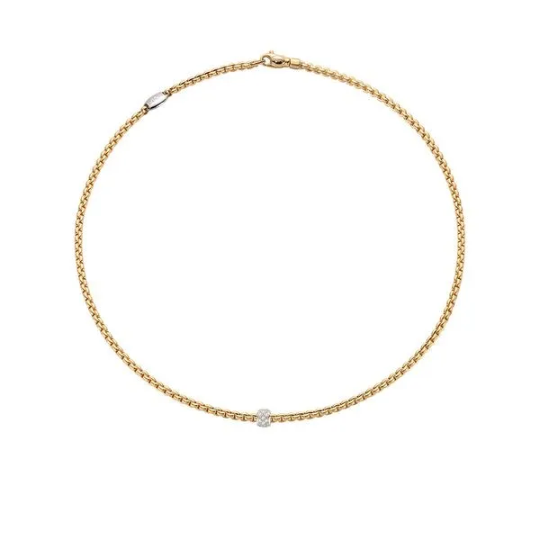 Fope Yellow Gold Necklace Maharaja's Fine Jewelry & Gift Panama City, FL