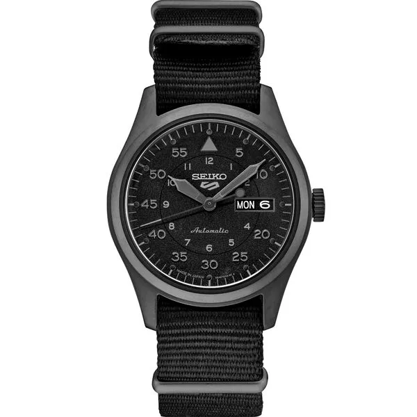 Seiko 5 Sports BIF Automatic Black Dial - Men's Maharaja's Fine Jewelry & Gift Panama City, FL