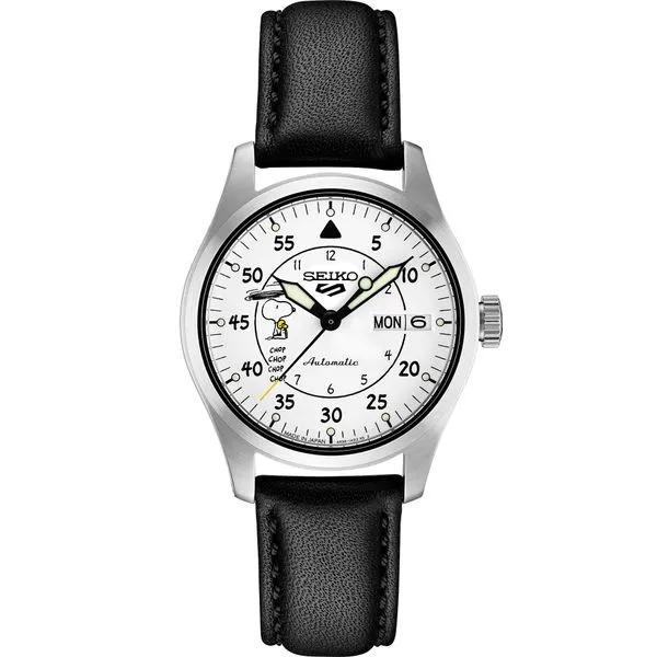 Seiko 5 Sports SS / Automatic White Dial Peanuts Limited Edition Maharaja's Fine Jewelry & Gift Panama City, FL