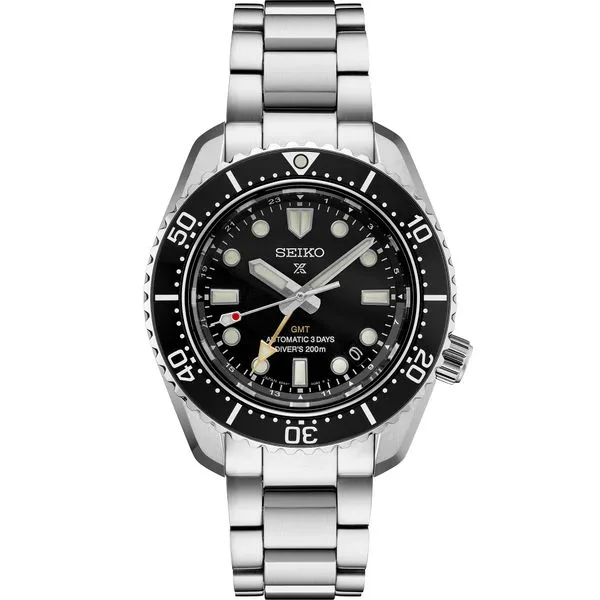 Seiko Prospex Lux SS / Automatic Black Dial Maharaja's Fine Jewelry & Gift Panama City, FL