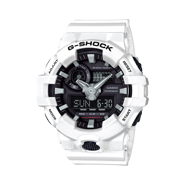 Casio G-Shock Watch - White Maharaja's Fine Jewelry & Gift Panama City, FL