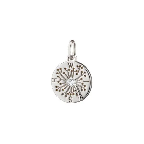 Silver Dandelion Charm Maharaja's Fine Jewelry & Gift Panama City, FL