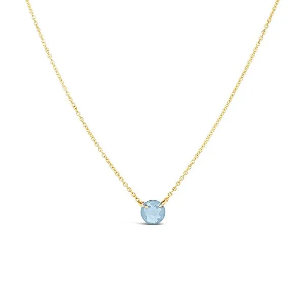 Dee Berkley Gold-Filled Aquamarine Necklace Maharaja's Fine Jewelry & Gift Panama City, FL