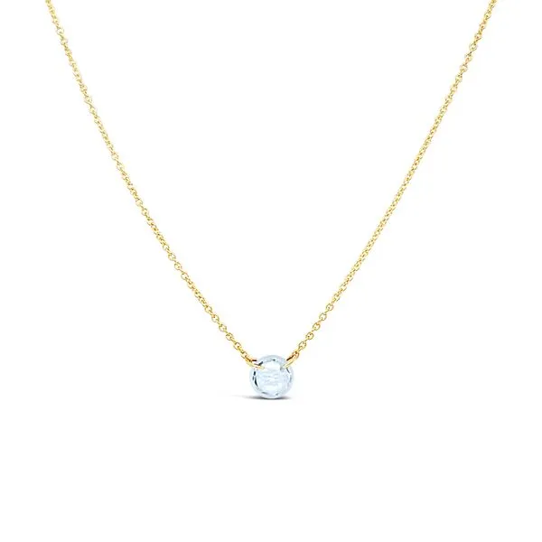 Dee Berkley Gold-Filled White Topaz Necklace Maharaja's Fine Jewelry & Gift Panama City, FL