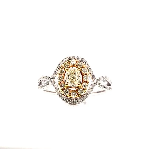 .78 Ct Diamond Center and Halo Engagement Ring Nick T. Arnold Jewelers Owensboro, KY