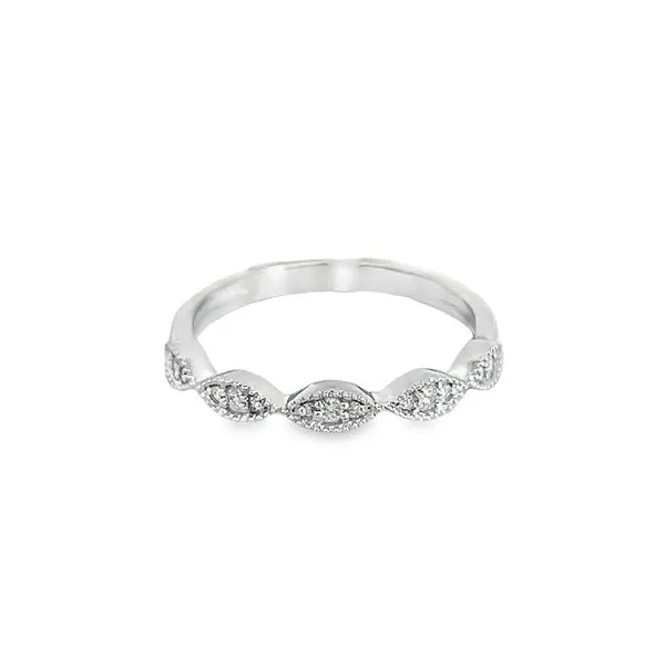 10K White Gold Diamond Wedding Band Nick T. Arnold Jewelers Owensboro, KY