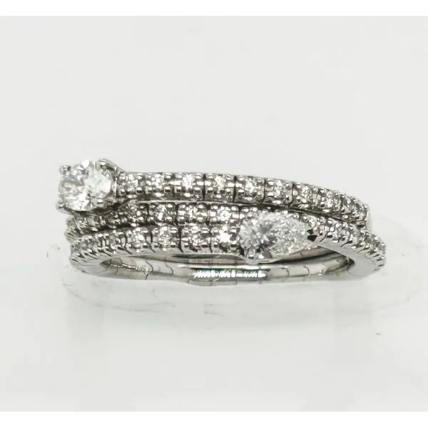 Diamond Snake Wrap Ring Nick T. Arnold Jewelers Owensboro, KY