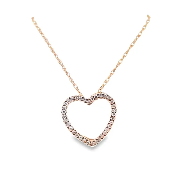 Diamond Heart Necklace Nick T. Arnold Jewelers Owensboro, KY