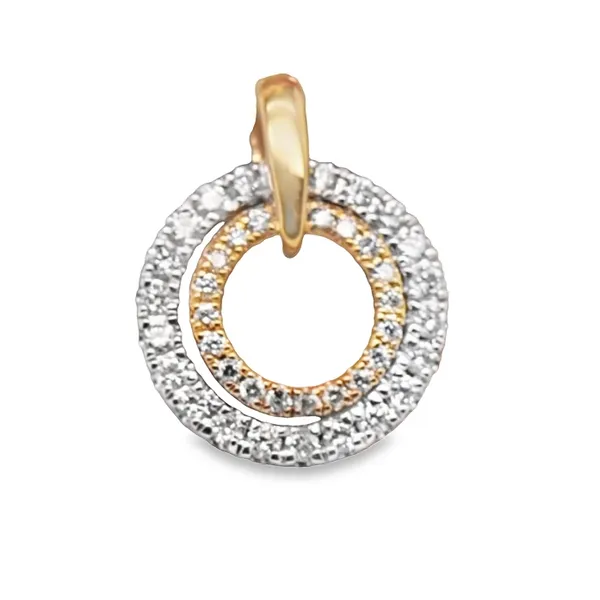 Two-Tone Diamond Pendant Nick T. Arnold Jewelers Owensboro, KY