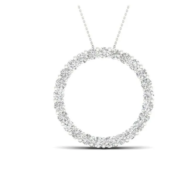 Diamond Circle Pendant Nick T. Arnold Jewelers Owensboro, KY