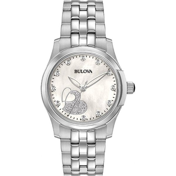 Women's Bulova Stainless Steel Analog-Quartz Watch Nick T. Arnold Jewelers Owensboro, KY