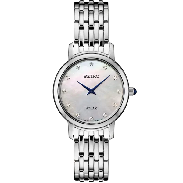 Women's Seiko Diamond Accent Stainless Steel Watch | Nick T. Arnold  Jewelers | Owensboro, KY