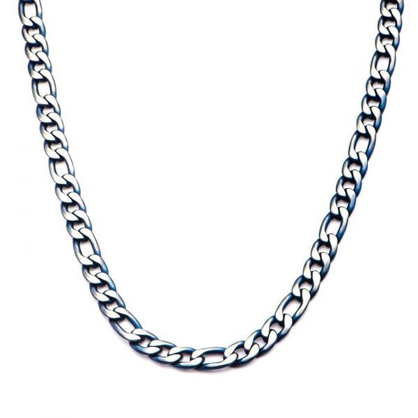 Men's Blue & Silver Chain Nick T. Arnold Jewelers Owensboro, KY