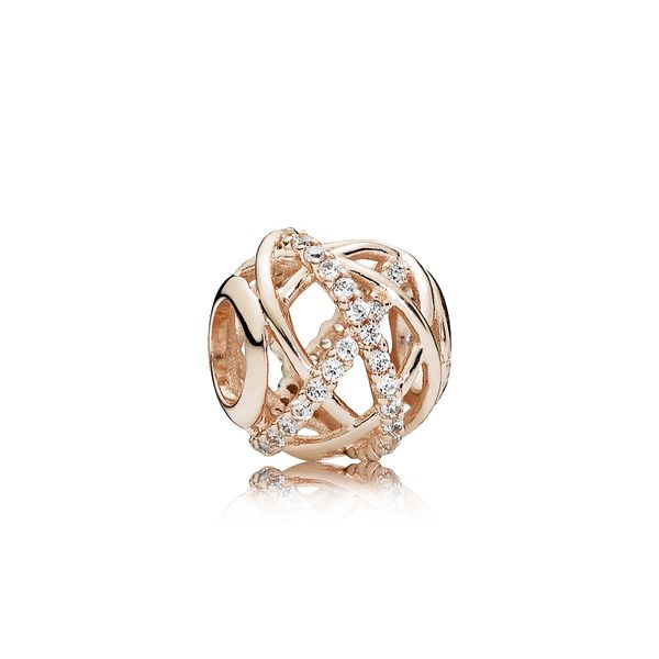 Openwork Pandora Rose Charm  Nick T. Arnold Jewelers Owensboro, KY