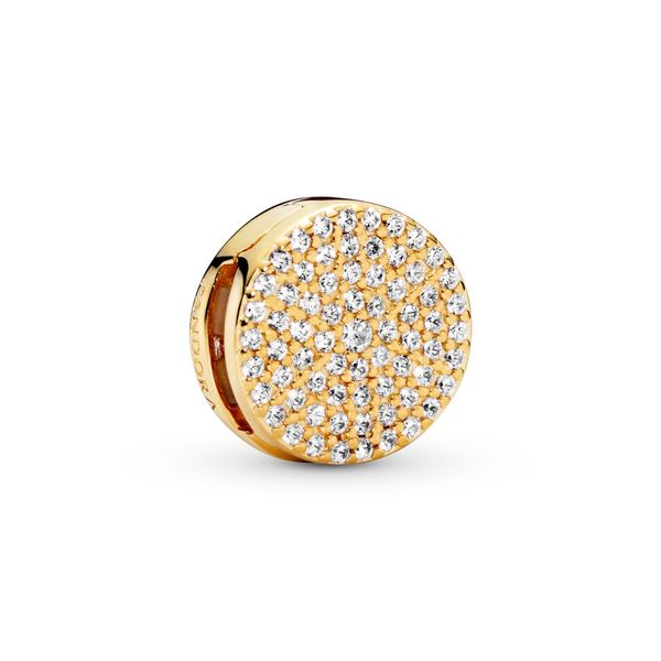 Round Pave Clip Charm Nick T. Arnold Jewelers Owensboro, KY