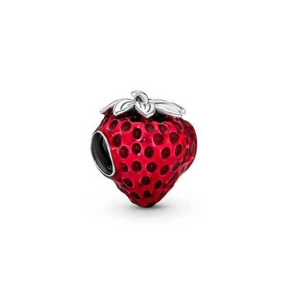 Seeded Strawberry Fruit Charm Nick T. Arnold Jewelers Owensboro, KY