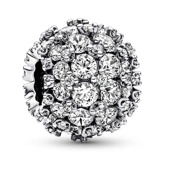 Sparkling Pave Round Charm Nick T. Arnold Jewelers Owensboro, KY