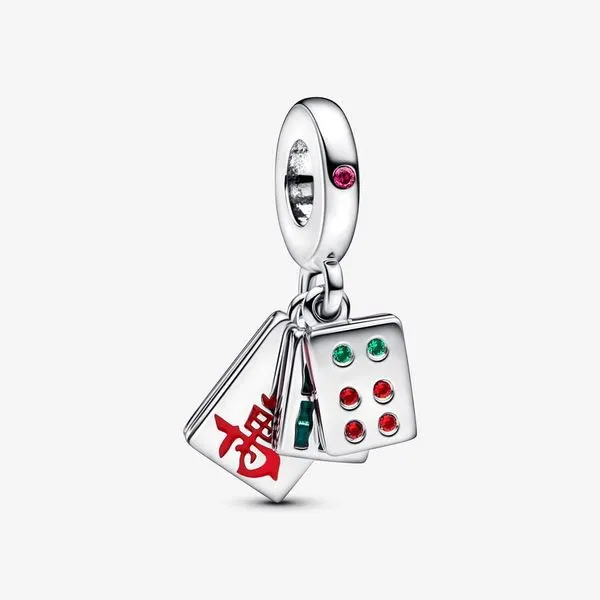 Mahjong Triple Dangle Charm Nick T. Arnold Jewelers Owensboro, KY