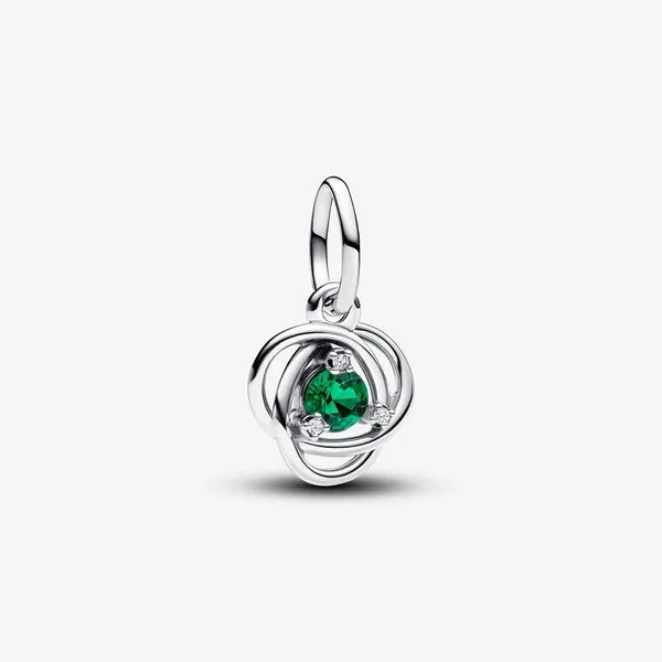 May Royal Green Eternity Circle Dangle Charm Nick T. Arnold Jewelers Owensboro, KY