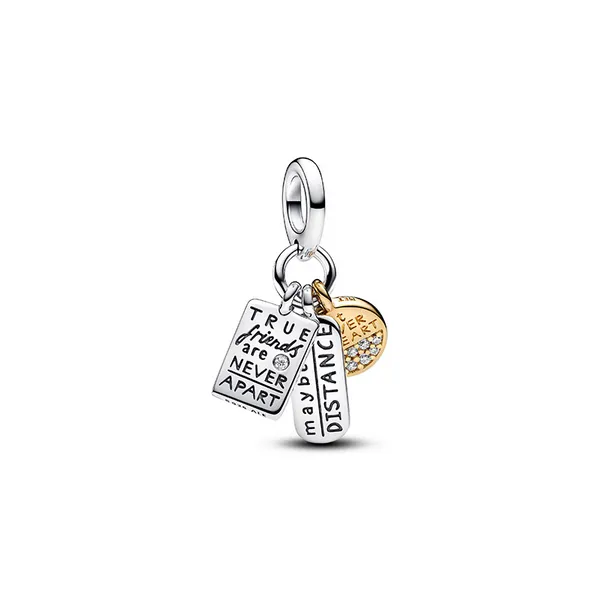 Pandora Friendship Triple Dangle Charm