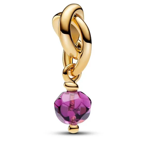 February Purple Eternity Circle Dangle Charm Nick T. Arnold Jewelers Owensboro, KY