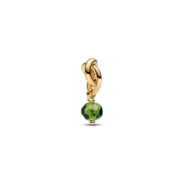 August Spring Green Eternity Circle Dangle Charm Nick T. Arnold Jewelers Owensboro, KY