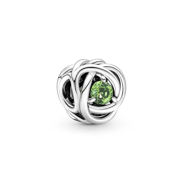 August Spring Green Eternity Circle Charm Nick T. Arnold Jewelers Owensboro, KY