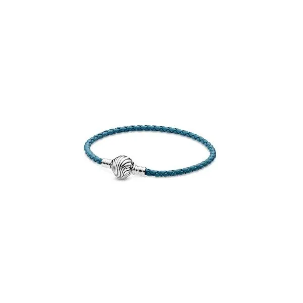 Pandora moments single woven leather bracelet hotsell