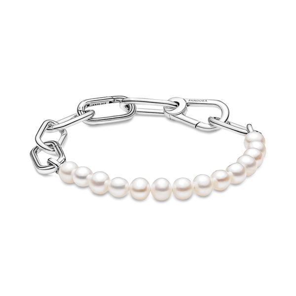 Pandora ME Treated Freshwater Cultured Pearl Bracelet - Size 17.5 Nick T. Arnold Jewelers Owensboro, KY