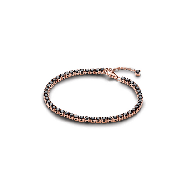 Black Sparkling Tennis Bracelet - Size 16 Nick T. Arnold Jewelers Owensboro, KY