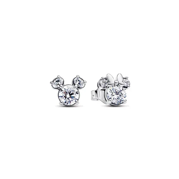 Disney Mickey & Minnie Sparkling Stud Earrings Nick T. Arnold Jewelers Owensboro, KY