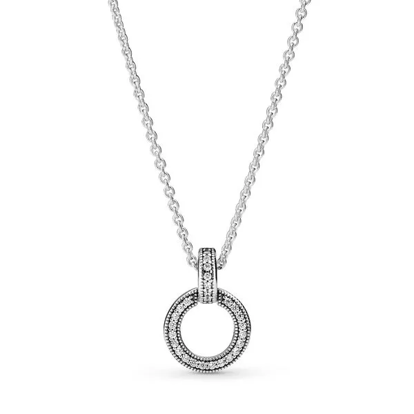 Double Circle Pendant & Necklace Nick T. Arnold Jewelers Owensboro, KY