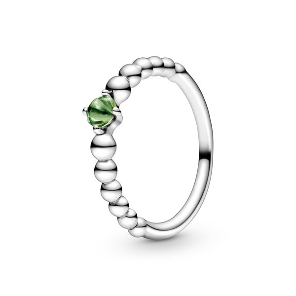 Spring Green Beaded Ring - Size 54 Nick T. Arnold Jewelers Owensboro, KY