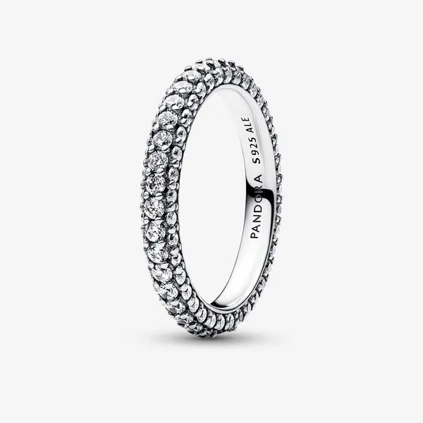 Pandora Timeless Pave Single-row Ring - Size 50 / US 5 Nick T. Arnold Jewelers Owensboro, KY