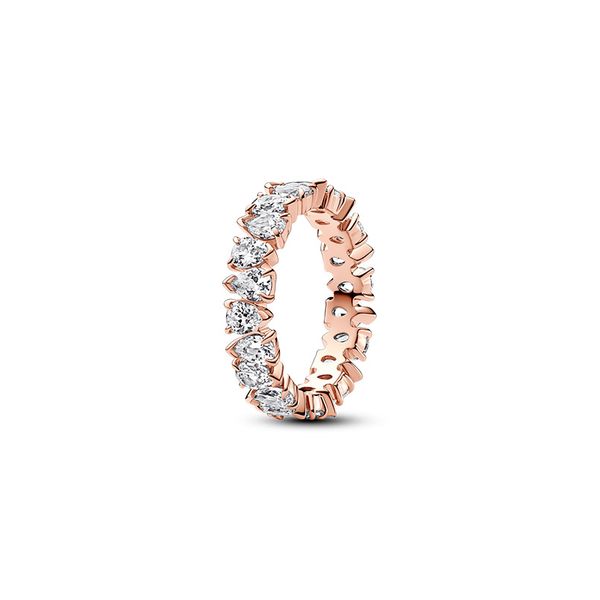Alternating Sparkling Band Ring - Size 52 / US 6 Nick T. Arnold Jewelers Owensboro, KY