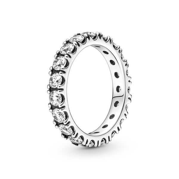 Sparkling Row Eternity Ring - Size 54 / US 7 Nick T. Arnold Jewelers Owensboro, KY