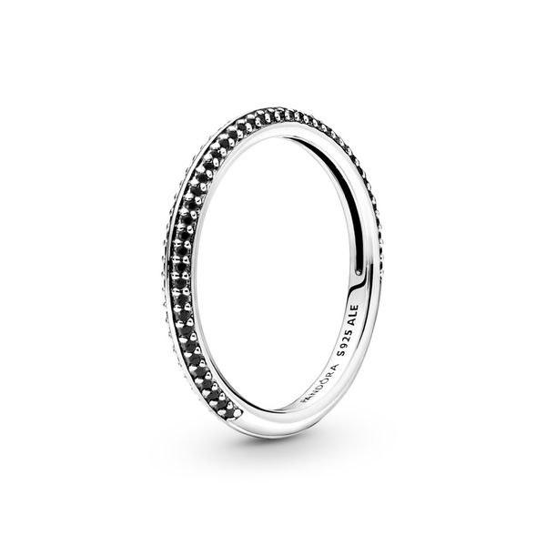 Pandora ME Black Pave Ring - Size 50 Nick T. Arnold Jewelers Owensboro, KY