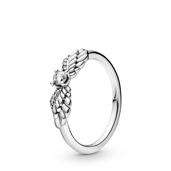 Sparkling Angel Wings Ring - Size 60 Nick T. Arnold Jewelers Owensboro, KY
