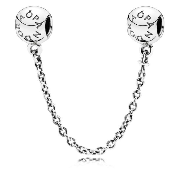 Pandora Logo Safety Chain Charm Nick T. Arnold Jewelers Owensboro, KY