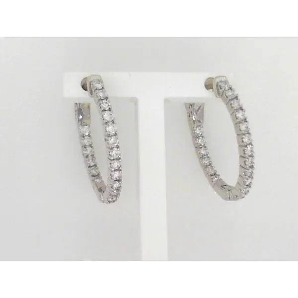 Diamond Earrings Image 2 Sterling Jewelers Wethersfield, CT